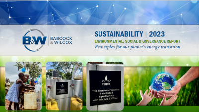 2023 ESG Report Babcock Wilcox