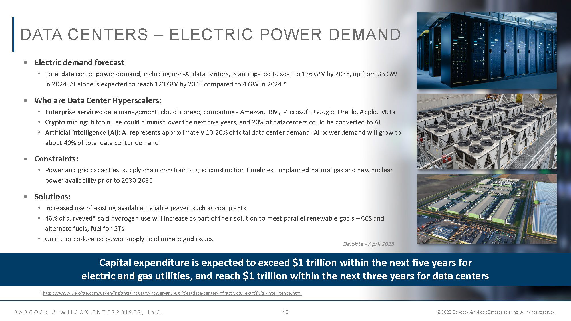 B&W IR Overview   August 2025 Page 10