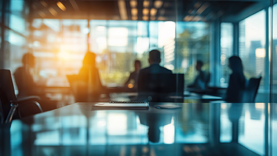 people sitting in a conference room